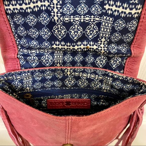 Lucky Brand Leather Rose Small Crossbody - Picture 4 of 9